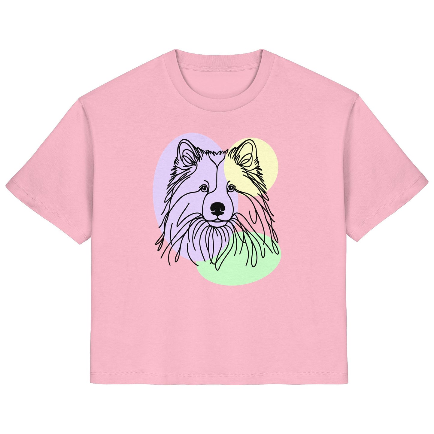 Line Art - Süßer Eurasier - Ladies Organic Shirt