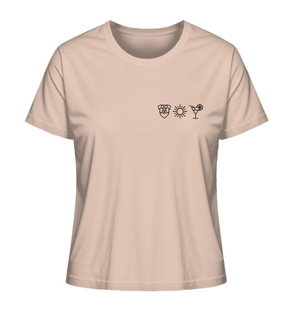 Australian Shepherd - Sonne Cocktail - Ladies Organic Shirt