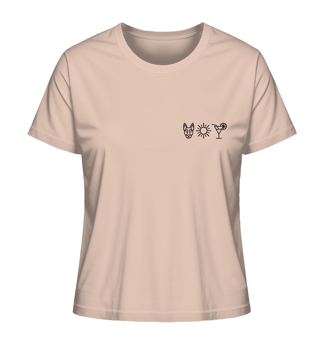 Australian Cattle Dog - Sonne Cocktail - Ladies Organic Shirt