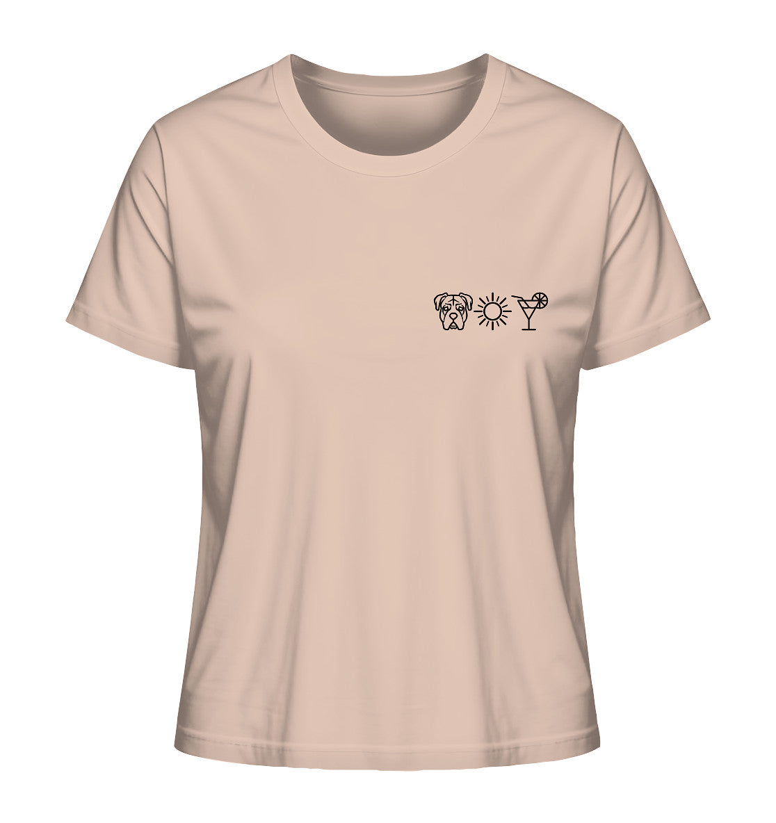 Cane Corso - Sonne Cocktail - Ladies Organic Shirt