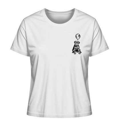 Ballon Bordeauxdogge - Ladies Organic Shirt