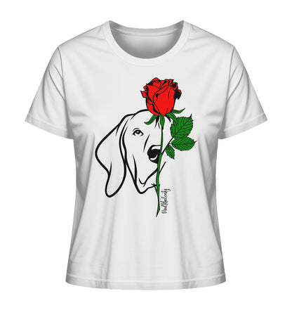Tattoo Rose - Vizsla - Ladies Organic Shirt