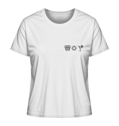 Rottweiler - Sonne Cocktail - Ladies Organic Shirt