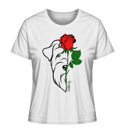 Tattoo Rose - Schnauzer - Ladies Organic Shirt
