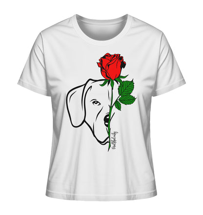 Tattoo Rose - Rhodesian Ridgeback - Ladies Organic Shirt