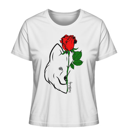 Tattoo Rose - Samojede - Ladies Organic Shirt