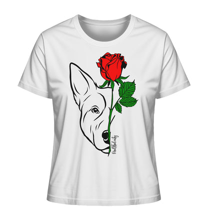 Tattoo Rose - Australian Cattle Dog - Ladies Organic Shirt