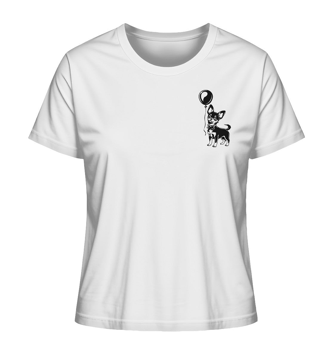 Ballon Chihuahua - Ladies Organic Shirt