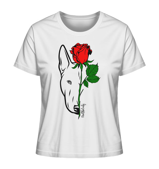 Tattoo Rose - Bullterrier - Ladies Organic Shirt