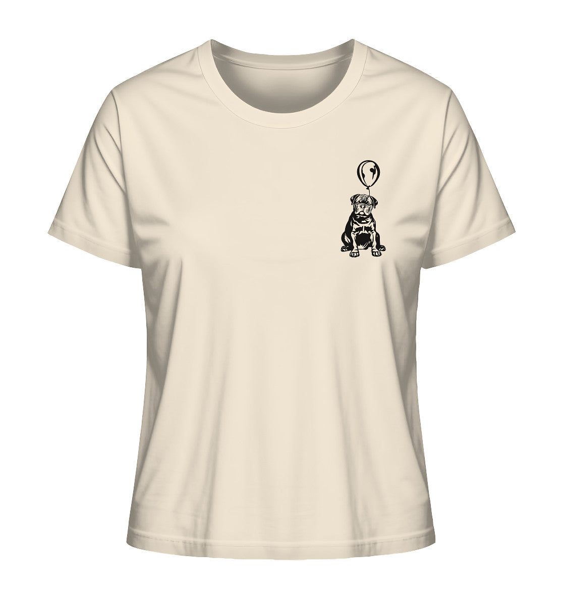 Ballon Bordeauxdogge - Ladies Organic Shirt