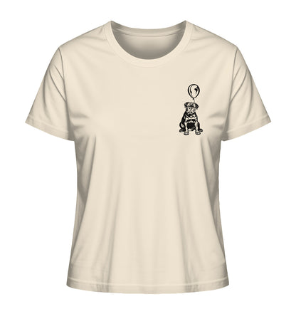 Ballon Bordeauxdogge - Ladies Organic Shirt