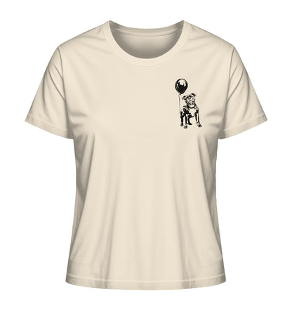 Ballon Staffordshire Bullterrier - Ladies Organic Shirt