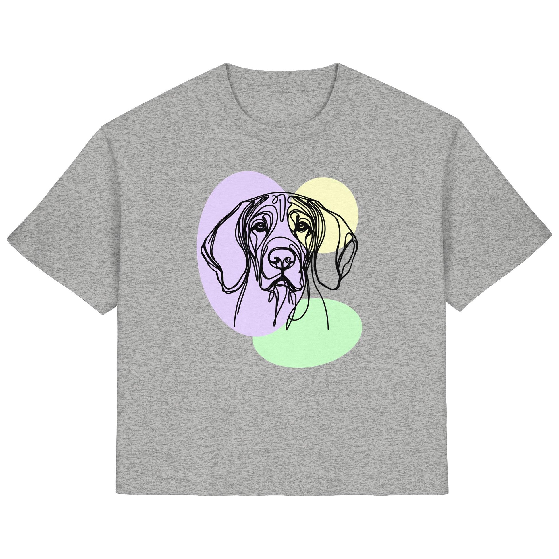 Line Art - Süßer Bayerischer Gebirgsschweißhund - Ladies Organic Shirt