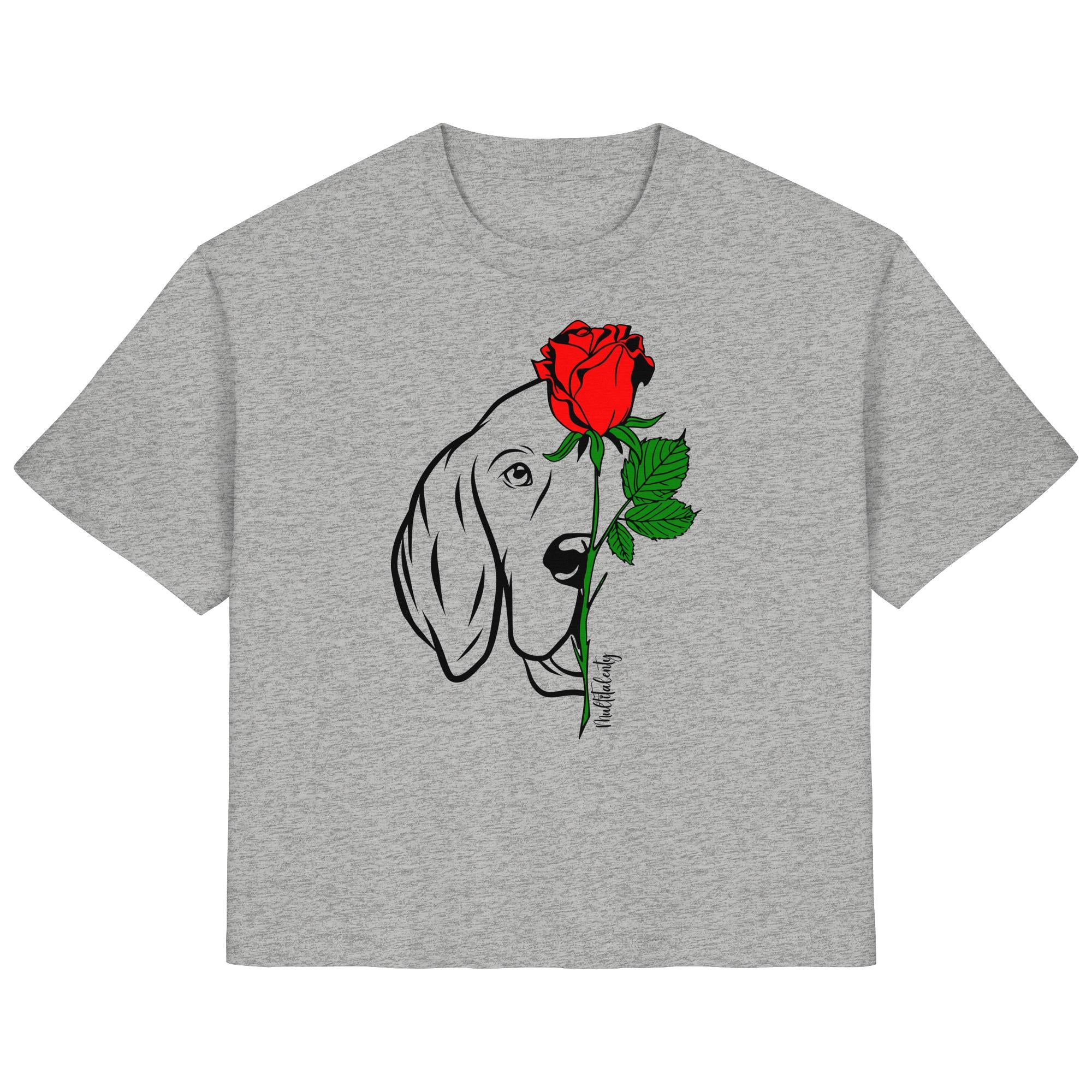 Tattoo Rose - English Setter - Ladies Organic Shirt