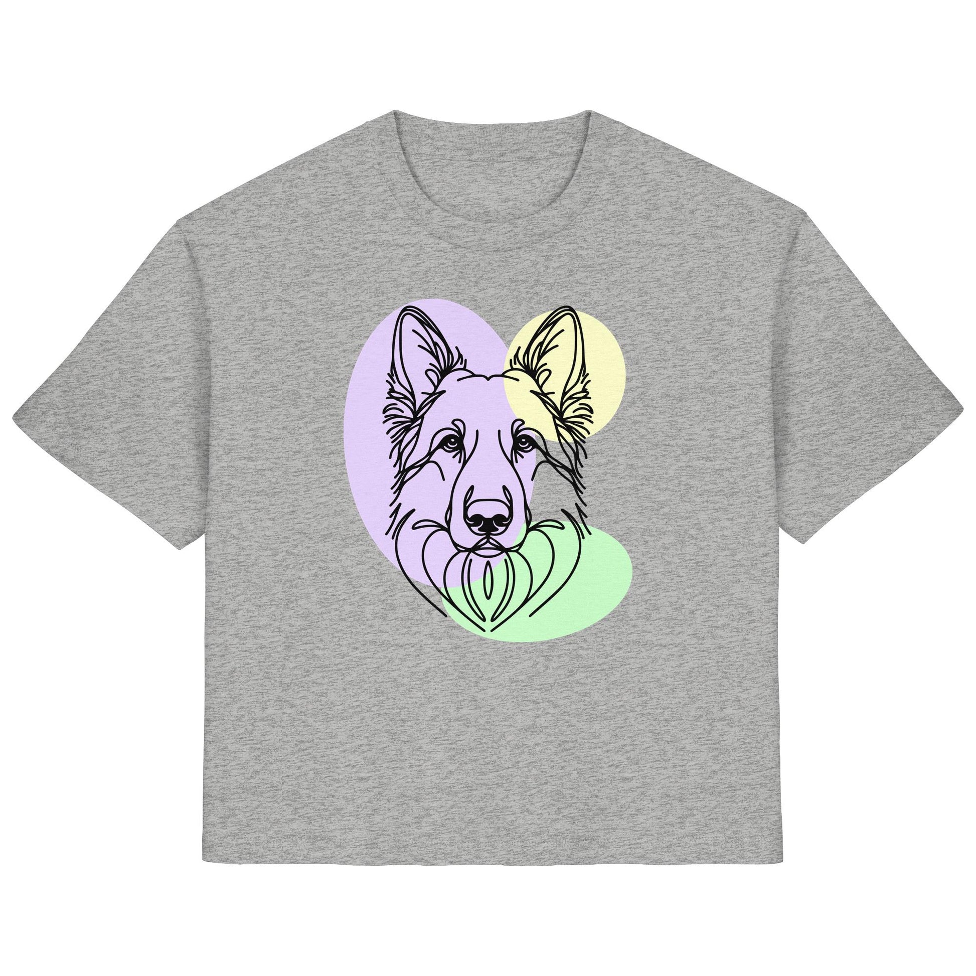 Line Art - Schäferhund - Ladies Organic Shirt