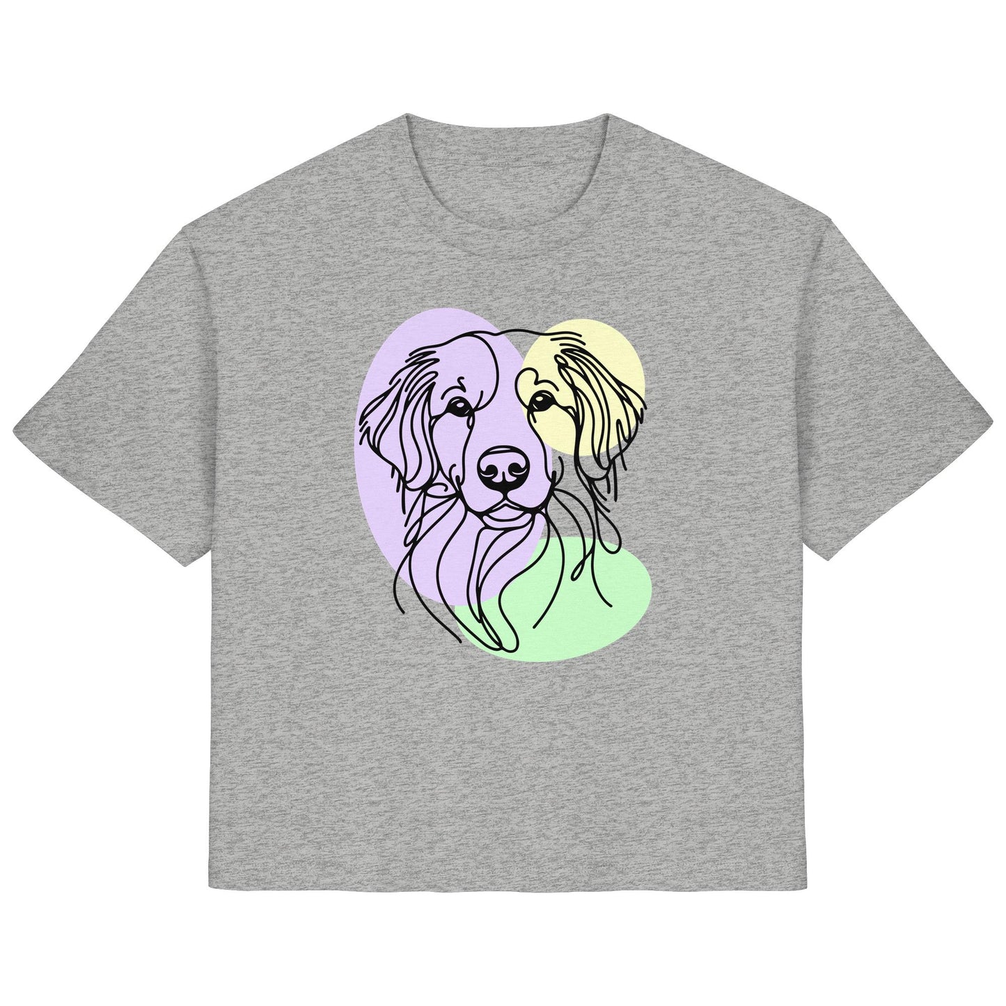 Line Art - Süßer Kooikerhondje - Ladies Organic Shirt