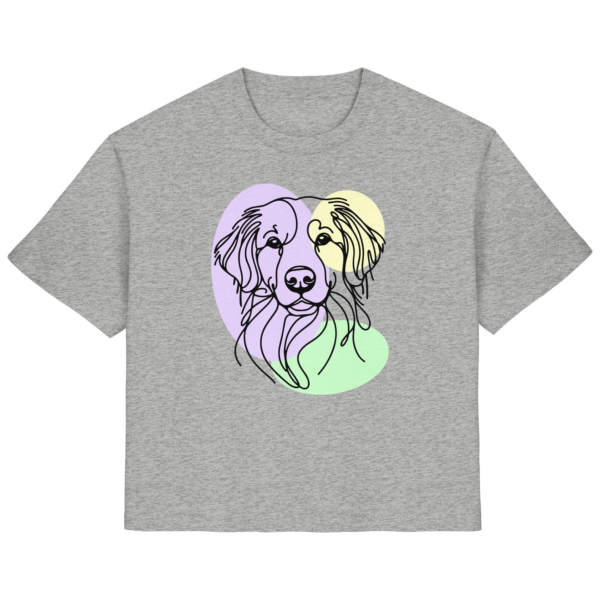 Line Art - Süßer Kooikerhondje - Ladies Organic Shirt