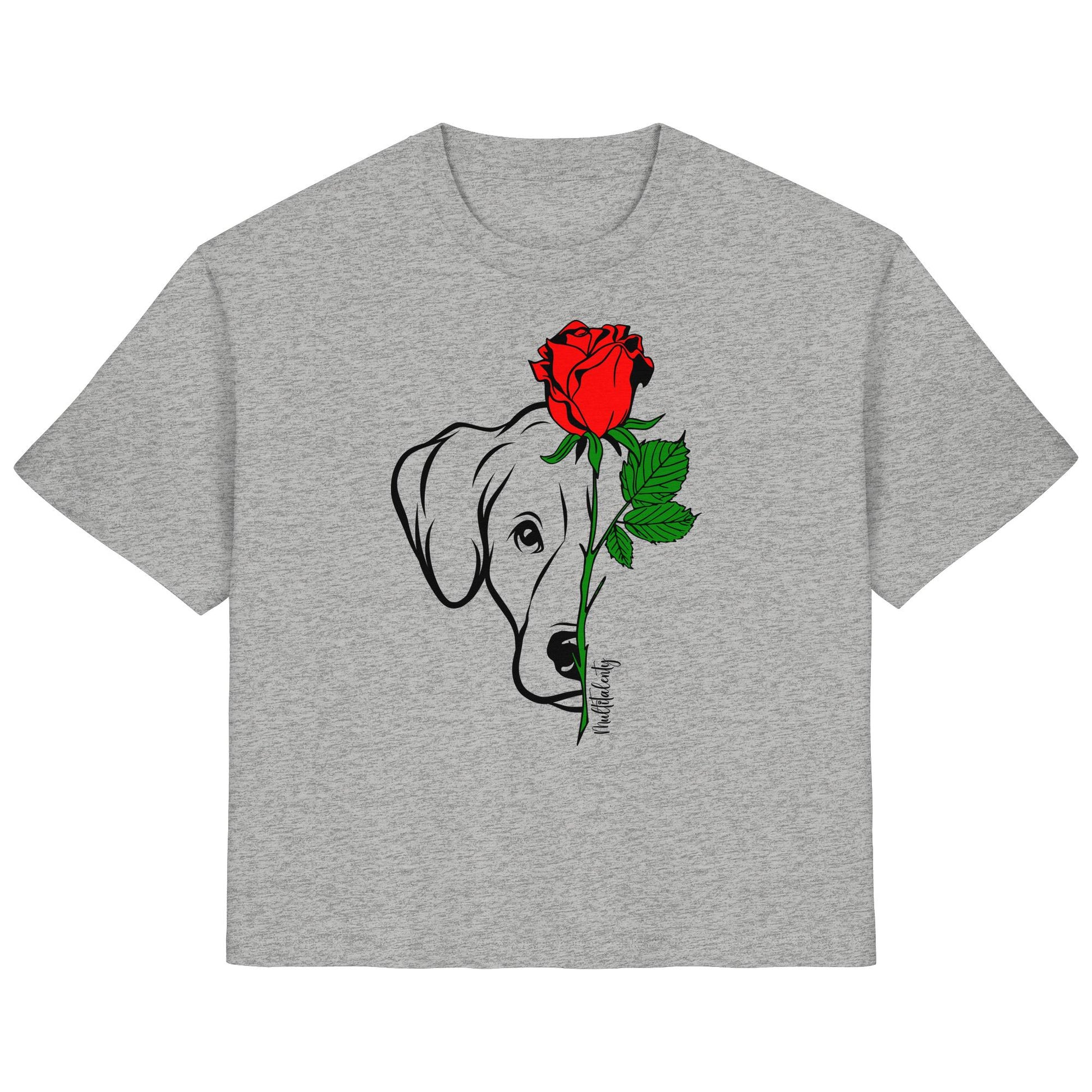 Tattoo Rose - Nova Scotia Duck Tolling Retriever - Ladies Organic Shirt