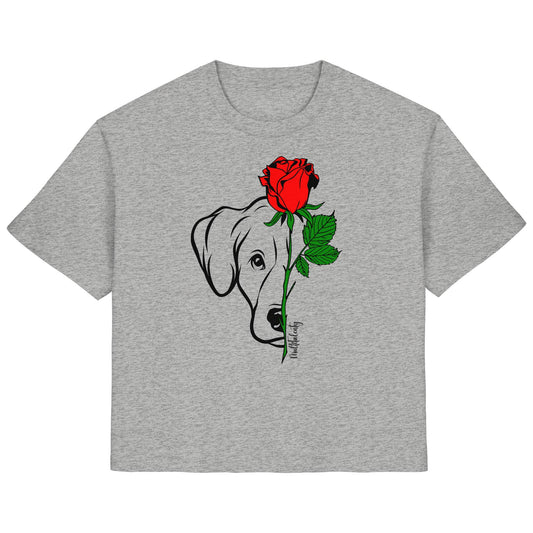 Tattoo Rose - Nova Scotia Duck Tolling Retriever - Ladies Organic Shirt