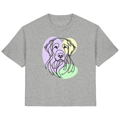 Line Art - Süßer Kuvasz - Ladies Organic Shirt