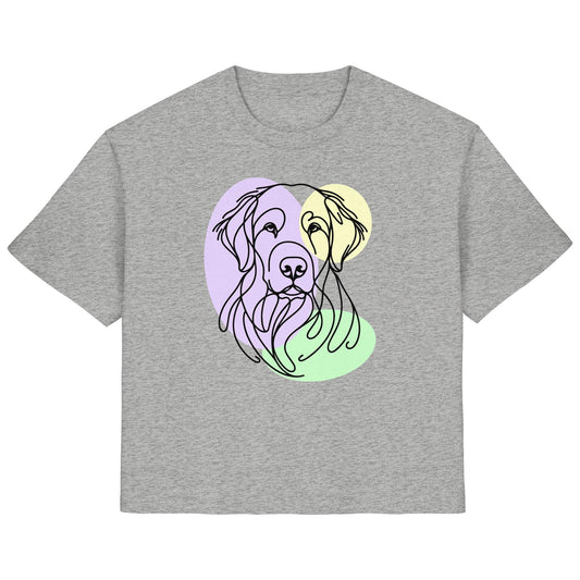 Line Art - Süßer Kuvasz - Ladies Organic Shirt