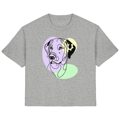 Line Art - Süßer Dalmatiner - Ladies Organic Shirt