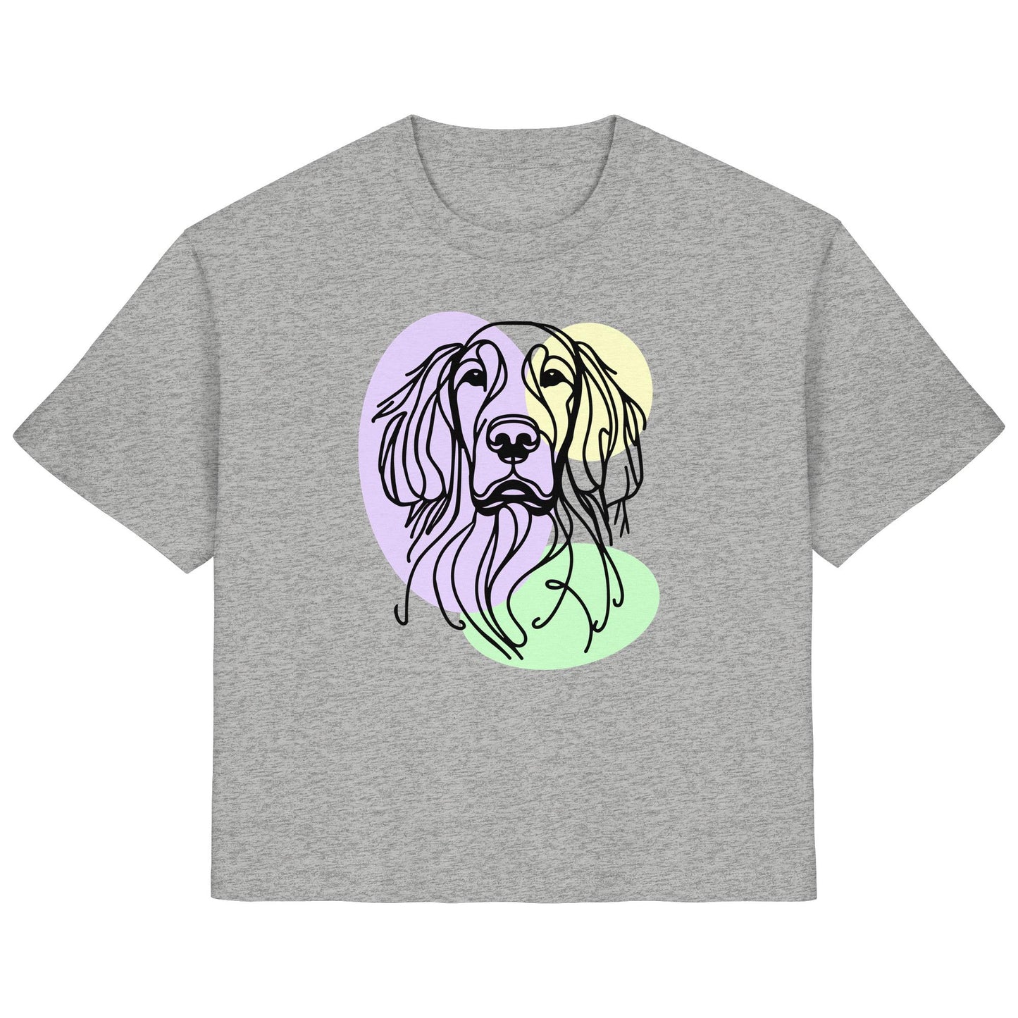 Line Art - Süßer Gordon Setter - Ladies Organic Shirt