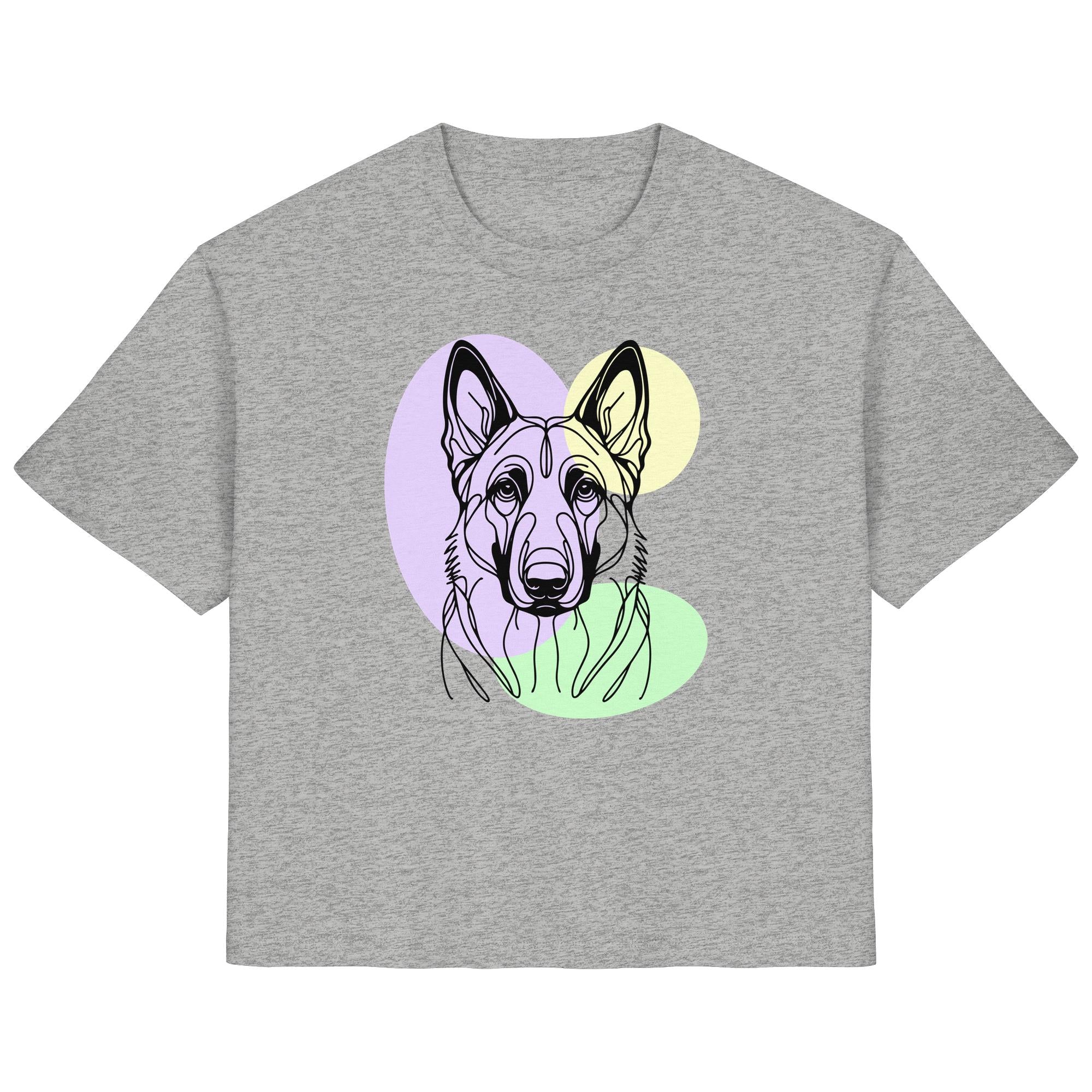 Line Art - Süßer Malinois - Ladies Organic Shirt