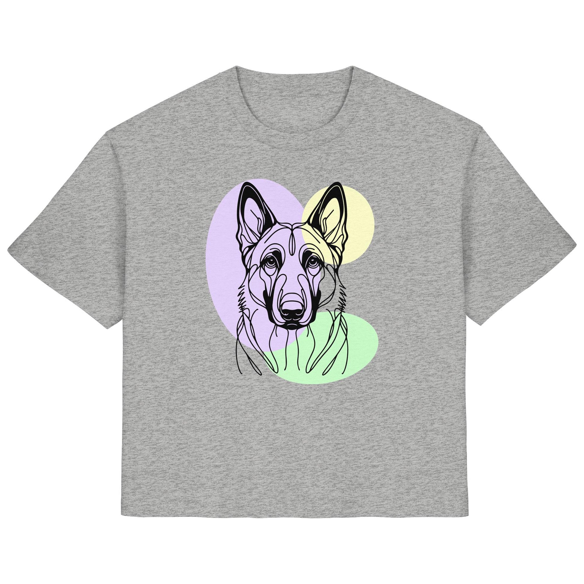 Line Art - Süßer Malinois - Ladies Organic Shirt