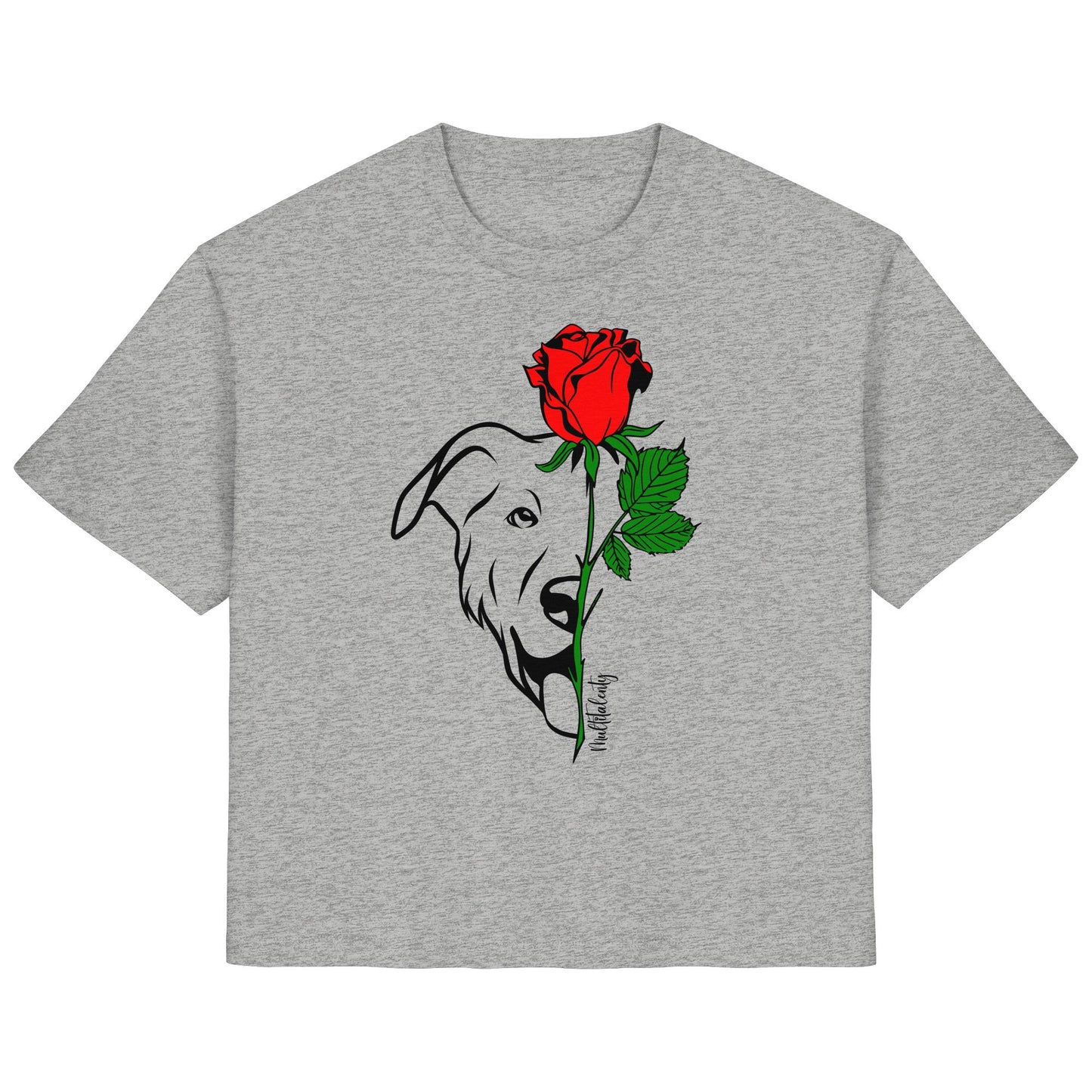 Tattoo Rose - Beauceron - Ladies Organic Shirt