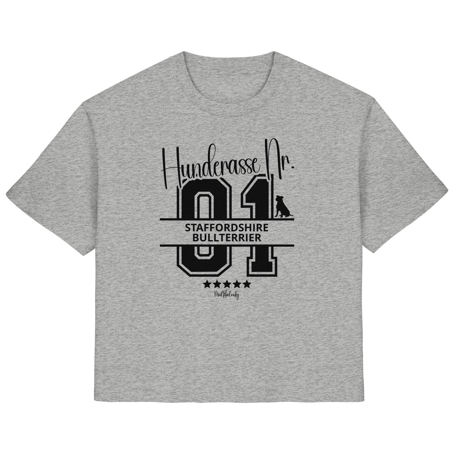 Nr. 01 Staffordshire Bullterrier - Ladies Organic Shirt