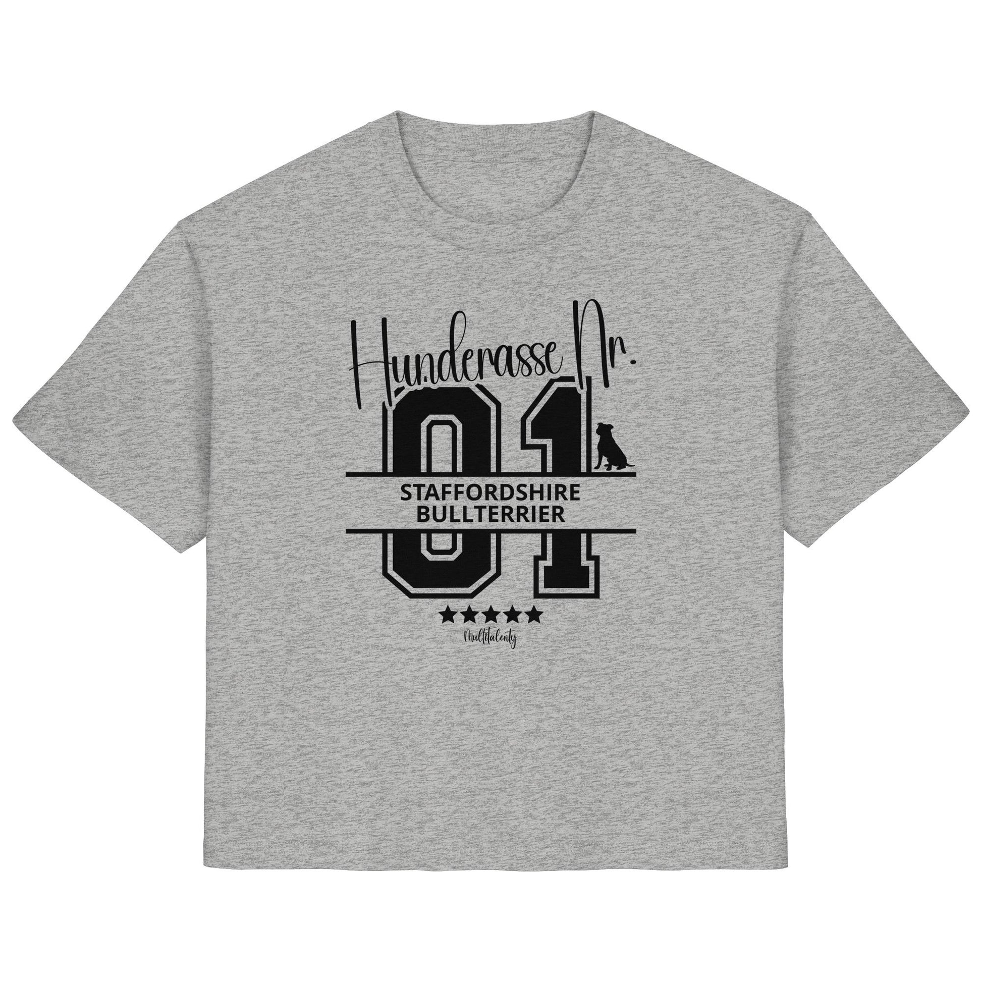 Nr. 01 Staffordshire Bullterrier - Ladies Organic Shirt