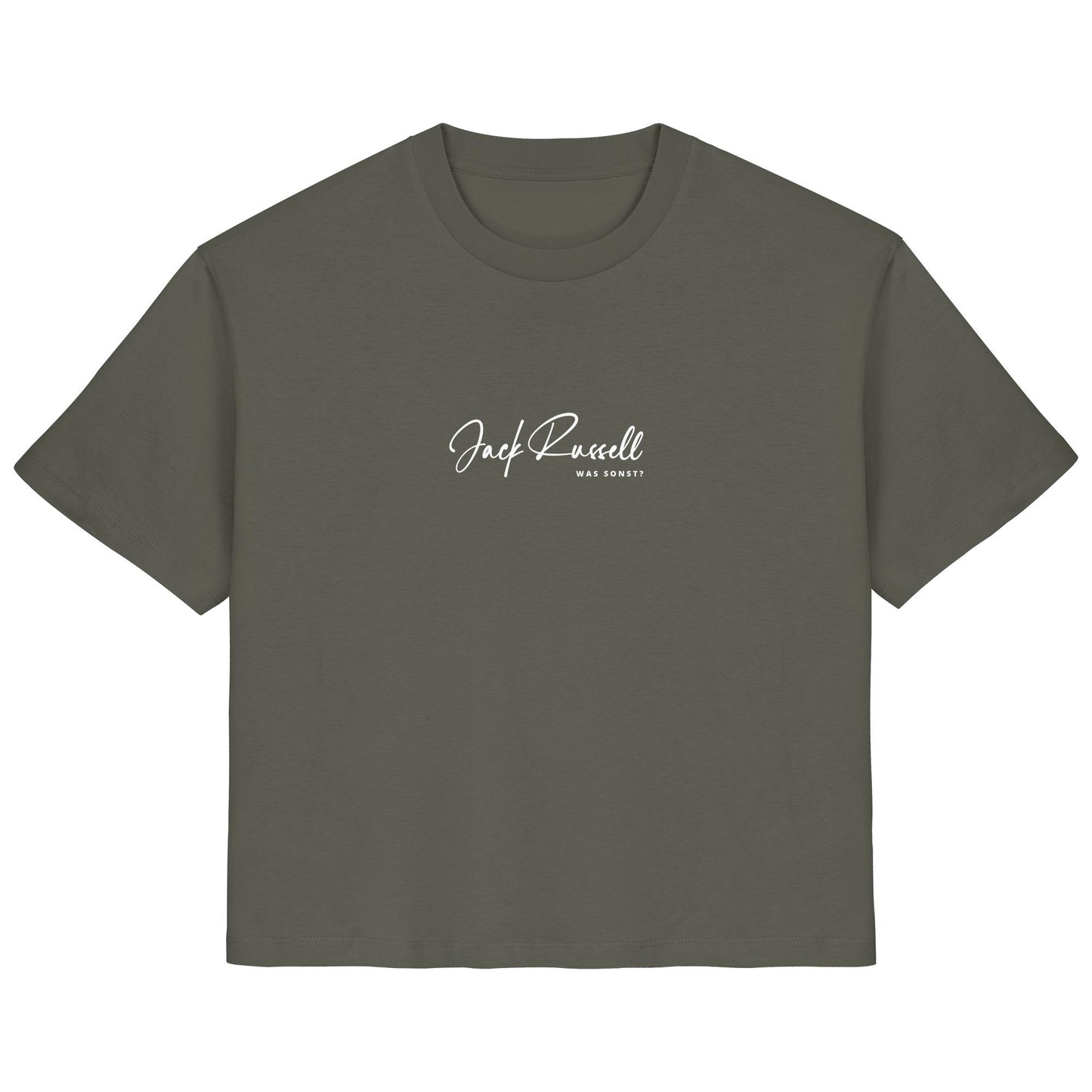 Was sonst? Jack Russell - Ladies Organic Shirt