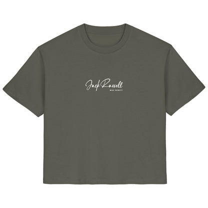 Was sonst? Jack Russell - Ladies Organic Shirt