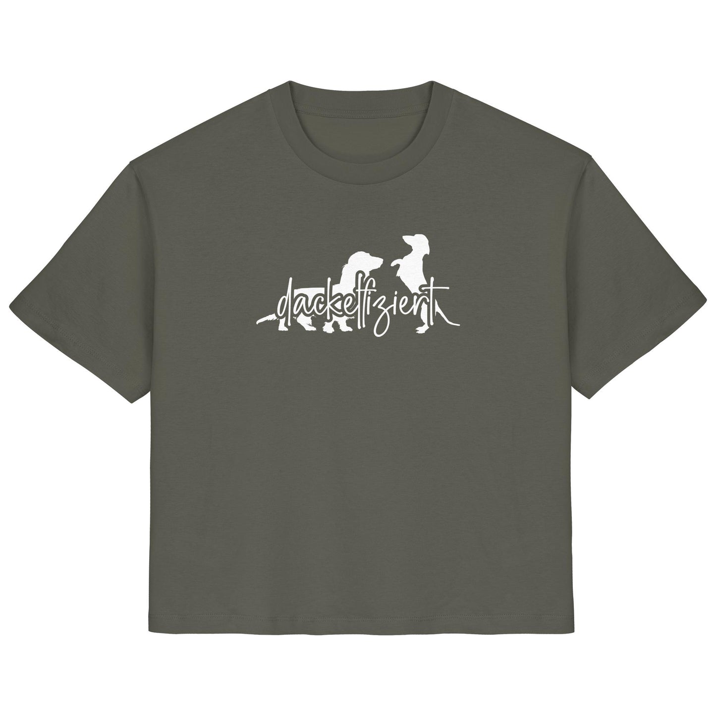 dackelfiziert - Ladies Organic Shirt