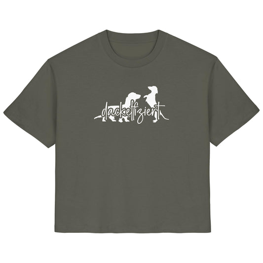 dackelfiziert - Ladies Organic Shirt