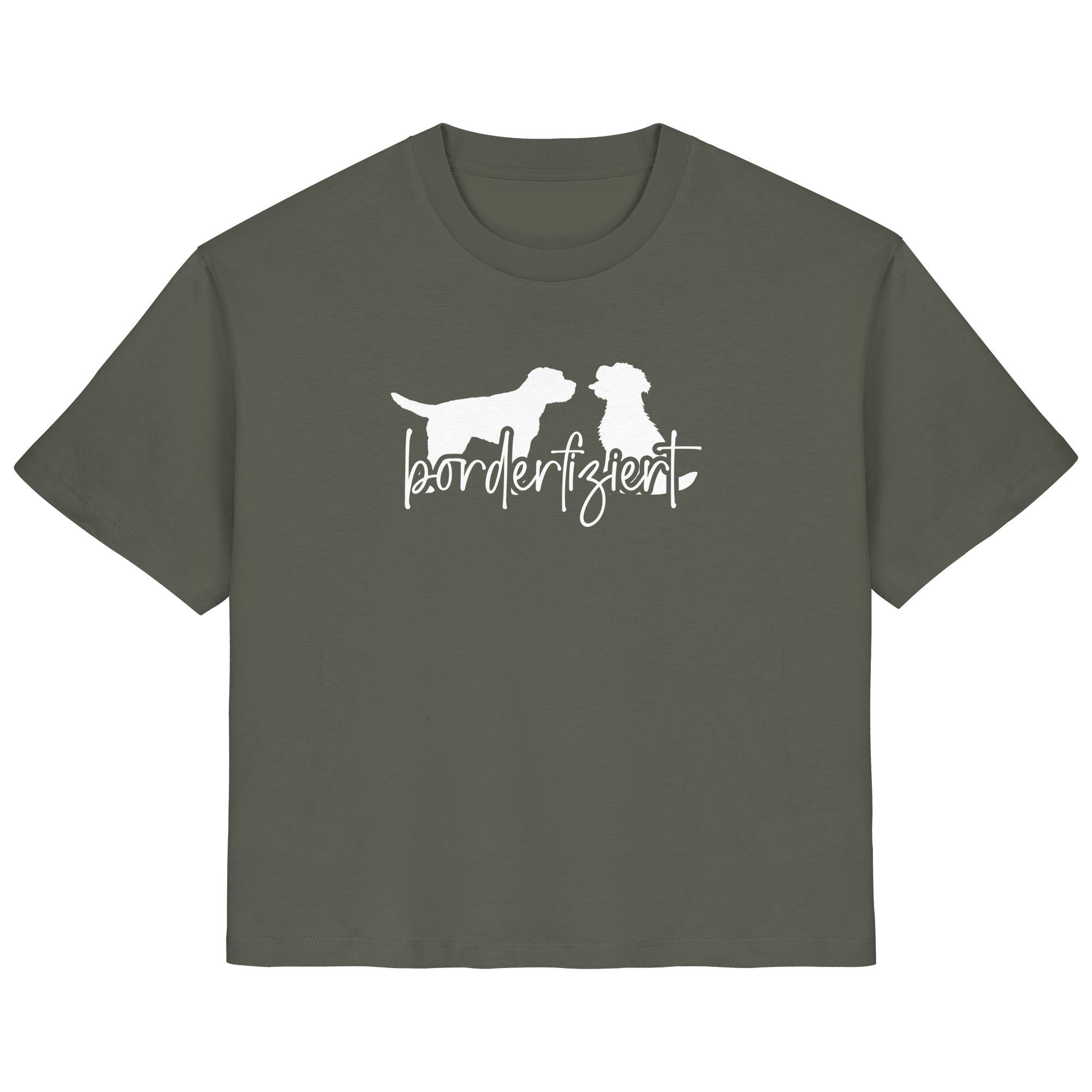 borderfiziert (Border Terrier) - Ladies Organic Shirt