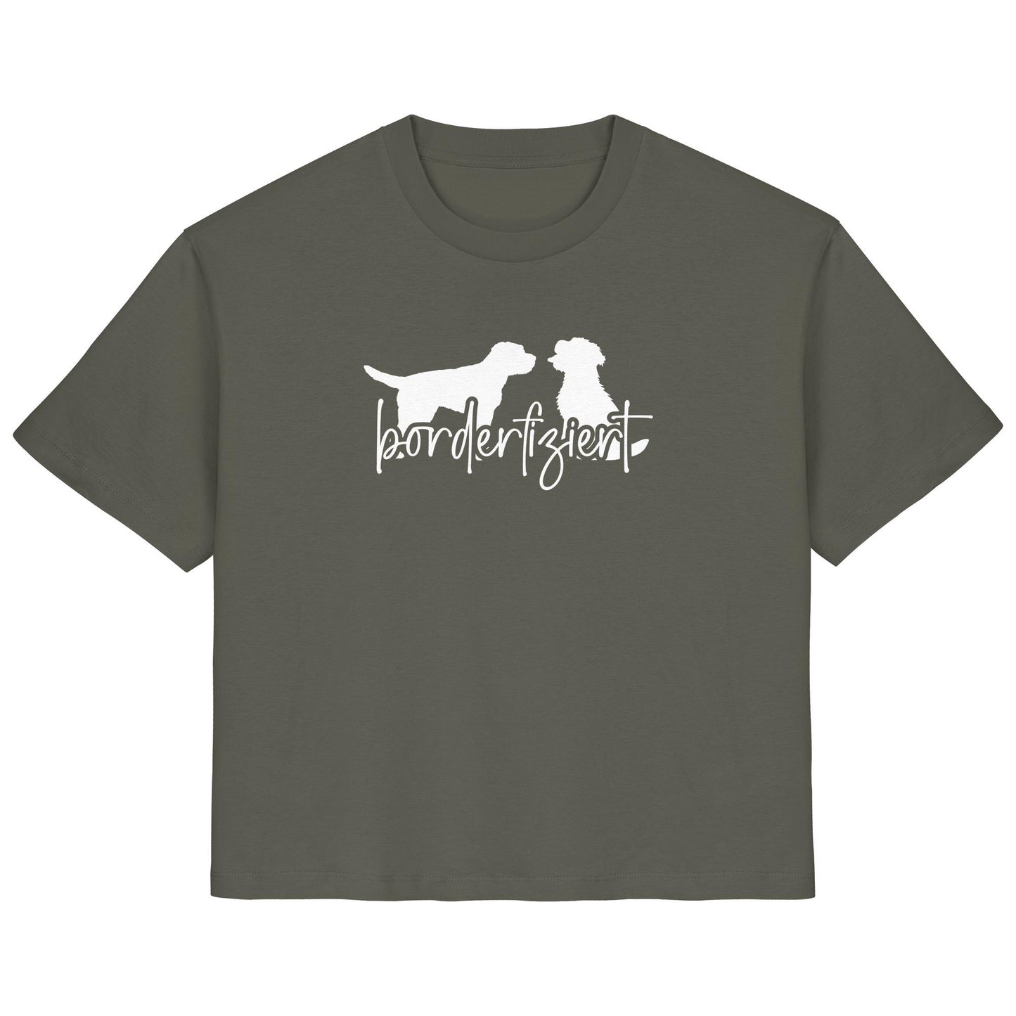 borderfiziert (Border Terrier) - Ladies Organic Shirt