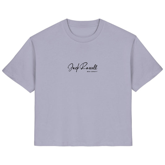Was sonst? Jack Russell - Ladies Organic Shirt