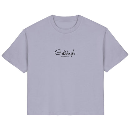 Was sonst? Gelbbacke - Ladies Organic Shirt