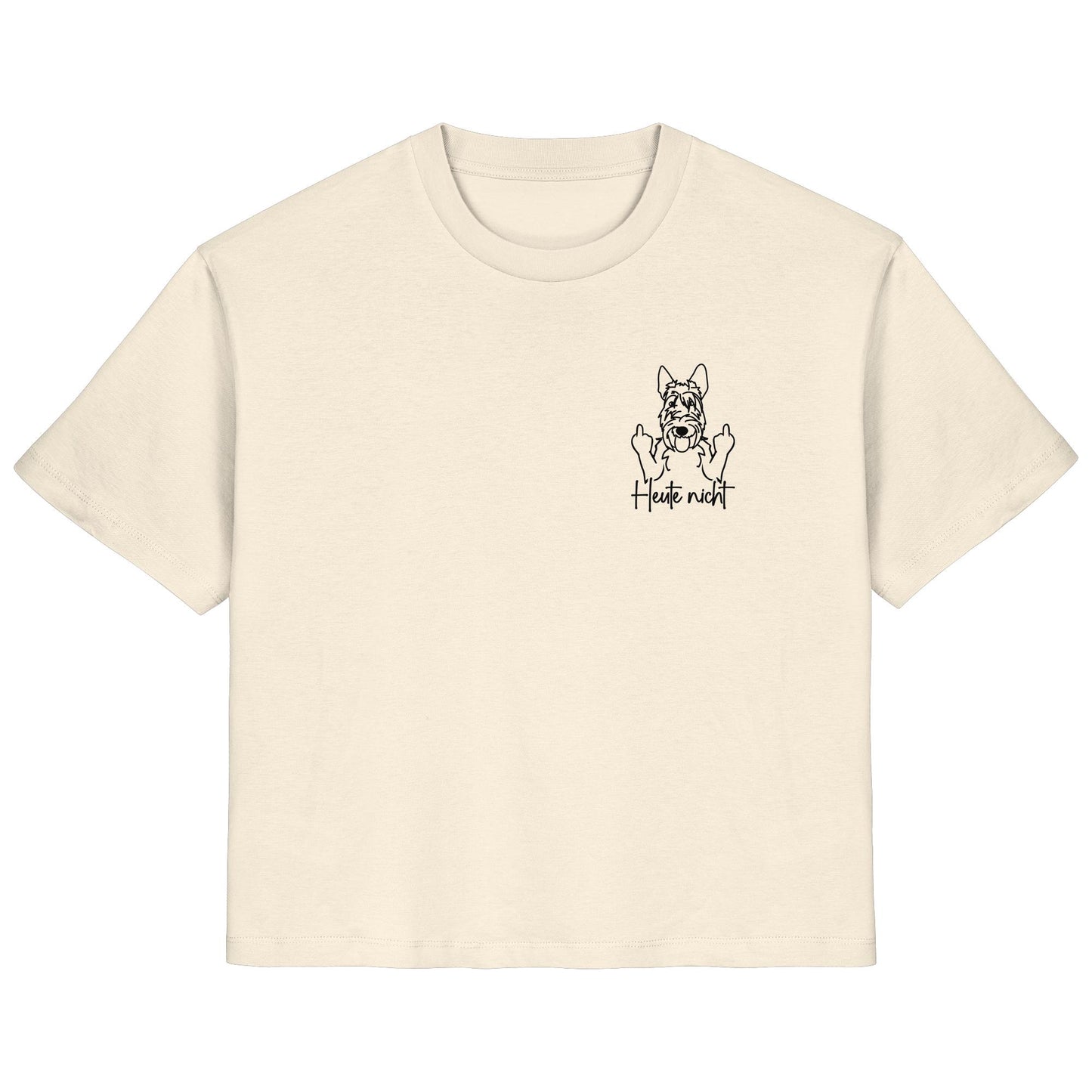 Heute nicht - Scottish Terrier - Ladies Organic Shirt