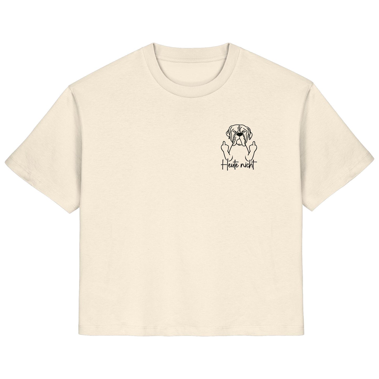 Heute nicht - Bullmastiff - Ladies Organic Shirt