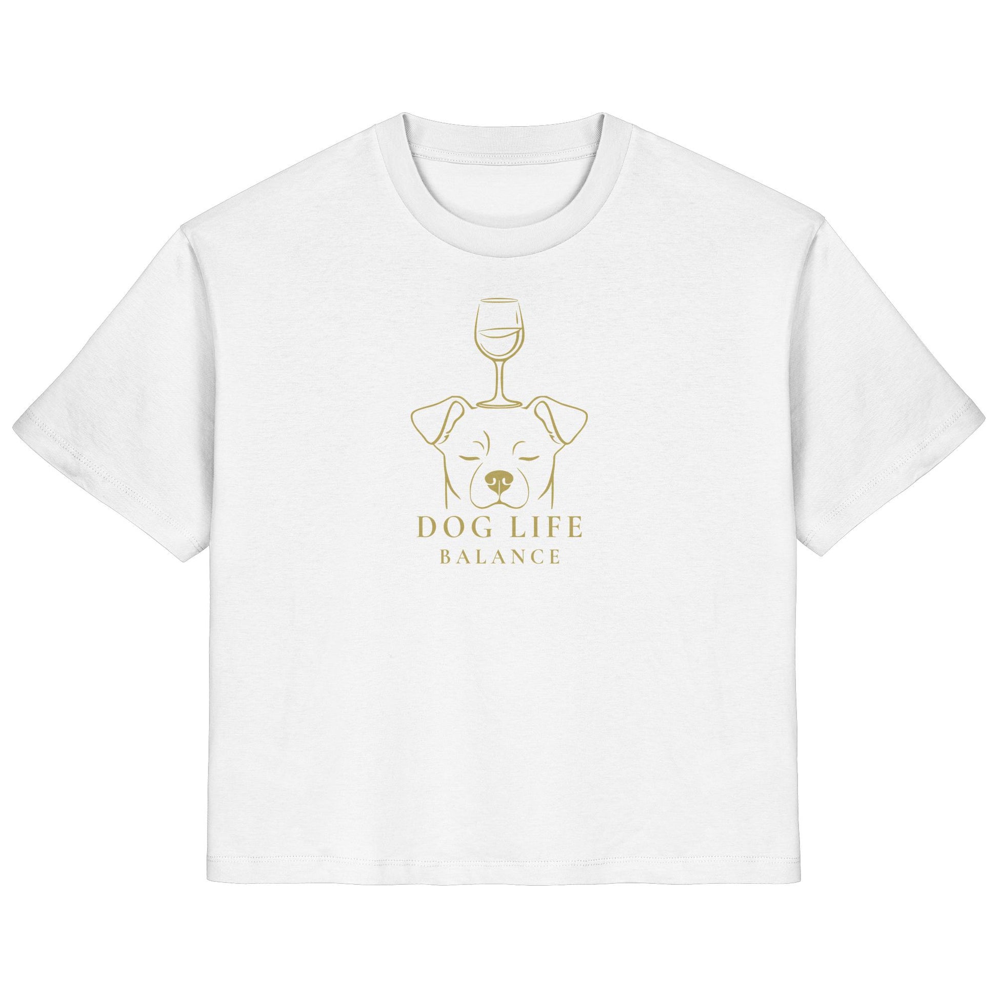Dog Life Balance - Jack Russell - Ladies Organic Shirt