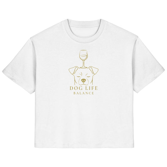 Dog Life Balance - Jack Russell - Ladies Organic Shirt