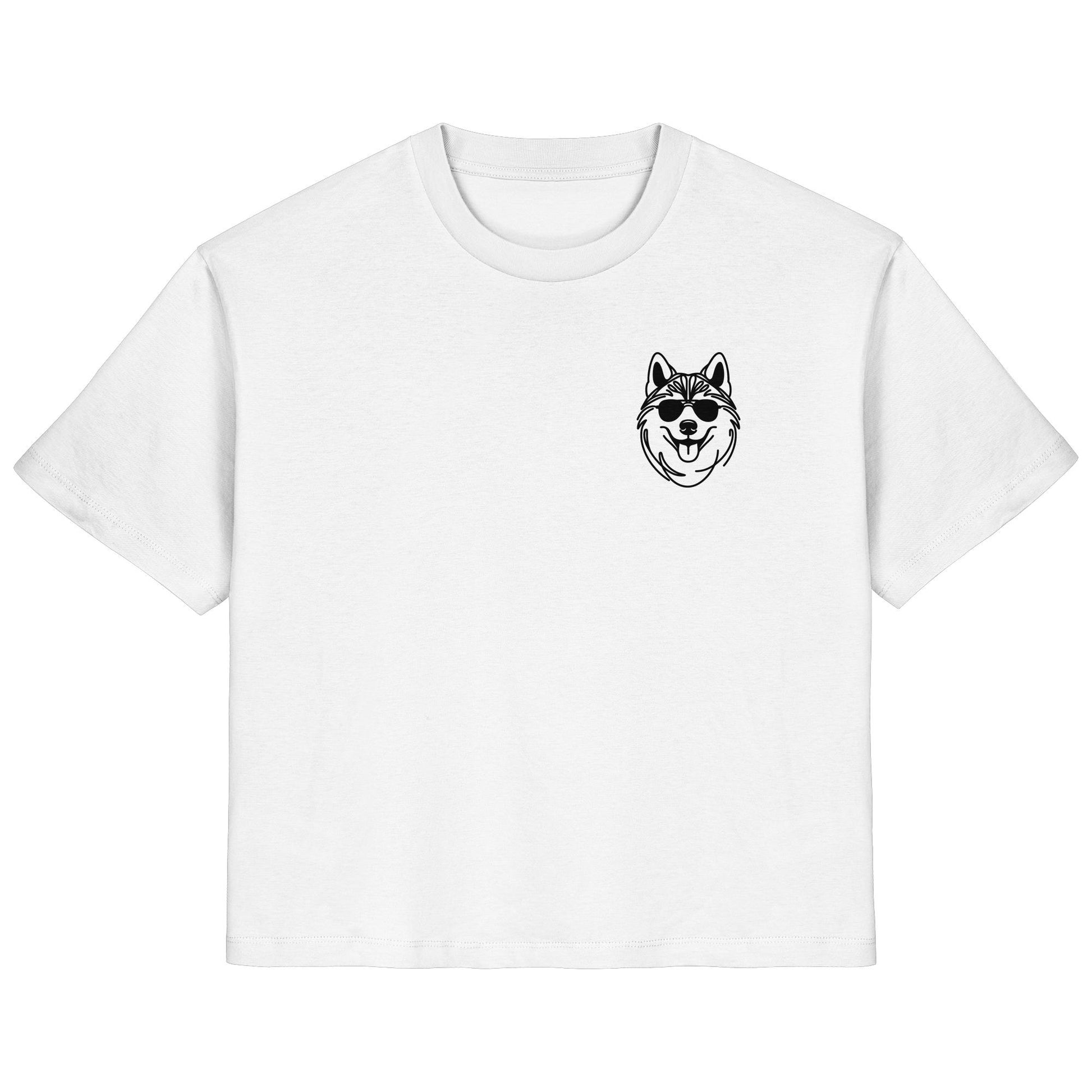 Line Art - Cooler Husky - Ladies Organic Shirt