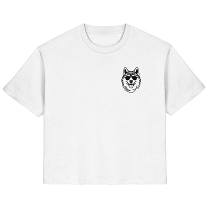 Line Art - Cooler Husky - Ladies Organic Shirt