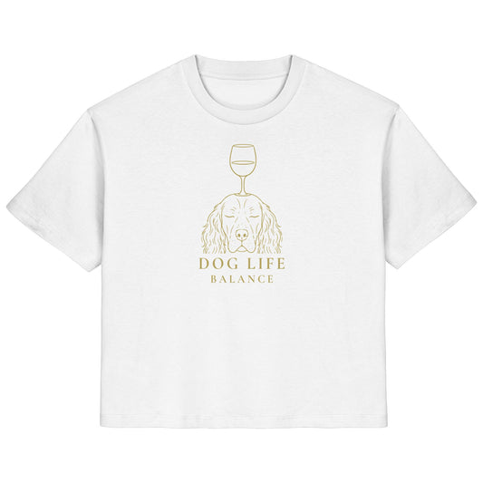 Dog Life Balance - English Springer Spaniel - Ladies Organic Shirt