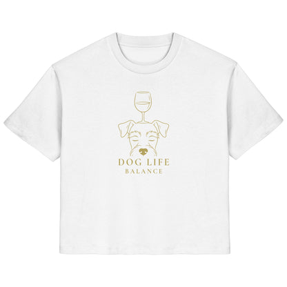 Dog Life Balance - Schnauzer - Ladies Organic Shirt
