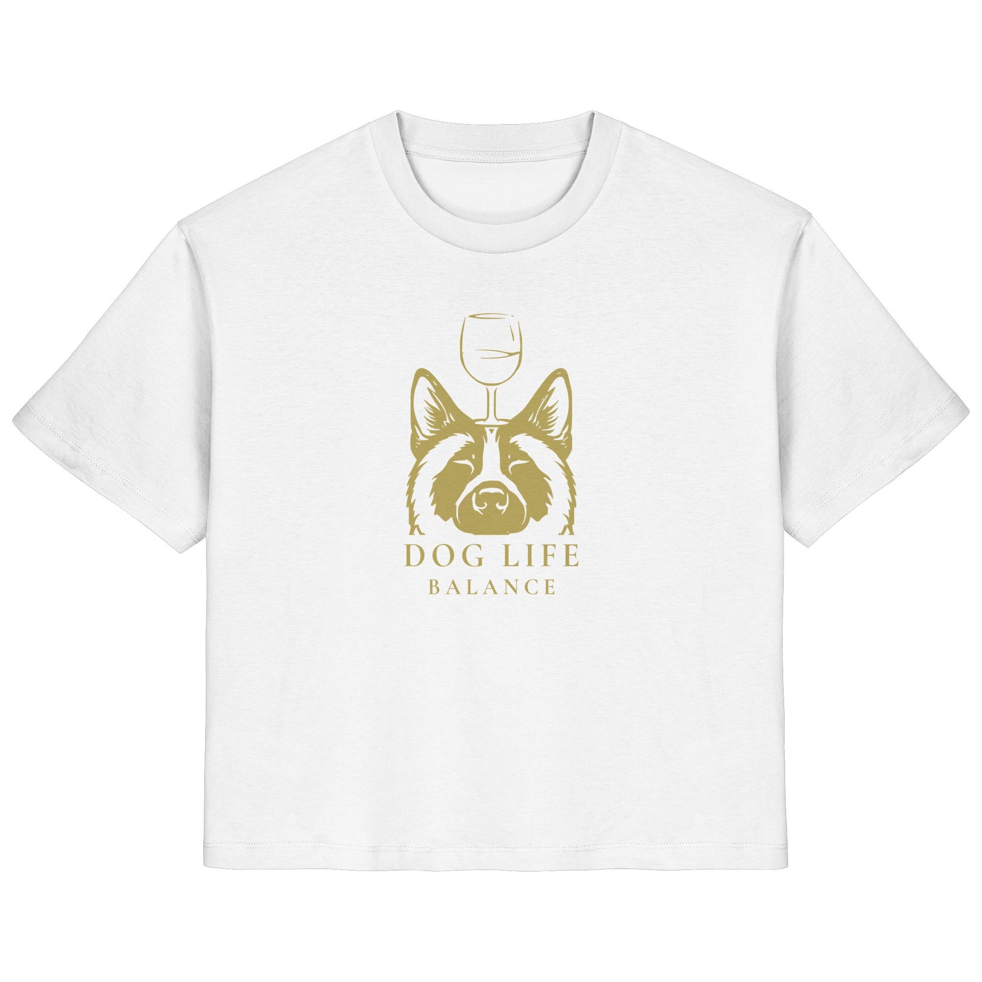 Dog Life Balance - American Akita - Ladies Organic Shirt