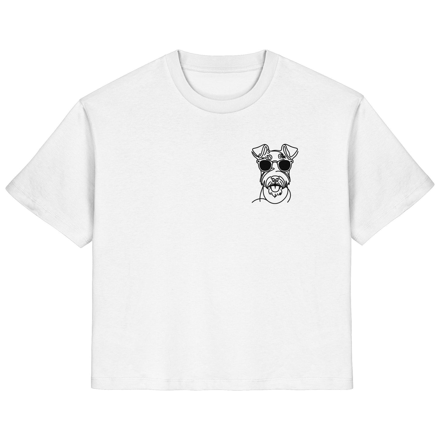 Line Art - Cooler Irish Terrier - Ladies Organic Shirt